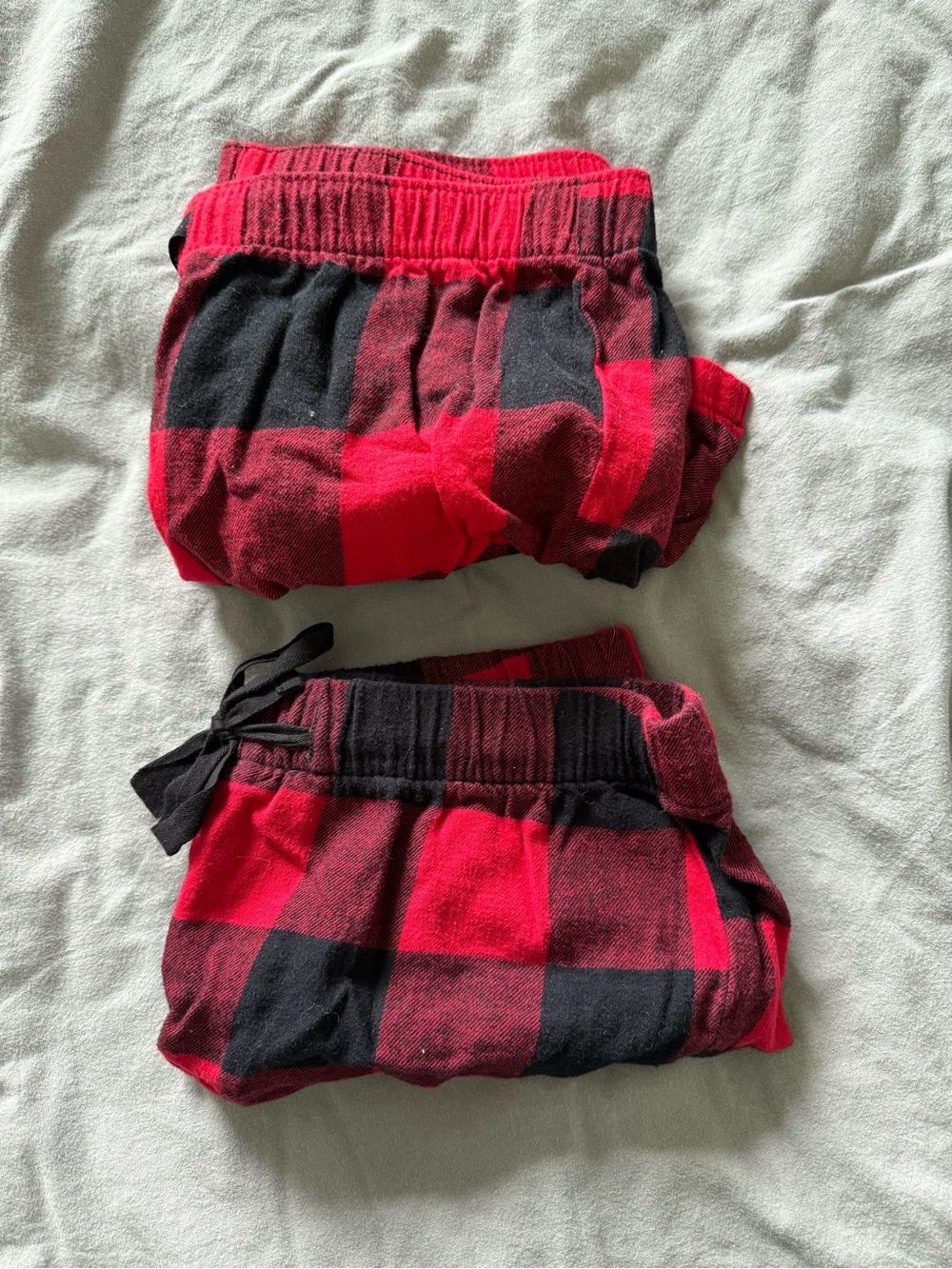 Kids Red and Black Buffalo Plaid Sleep Shorts - Brand Unspecified